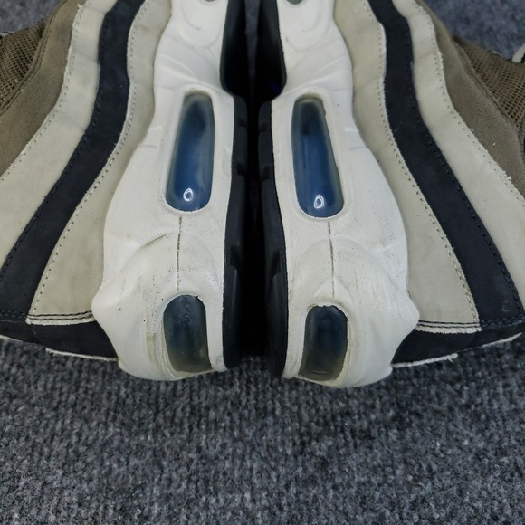 Nike Air‎ Max 95 Shoes Mens size 9.5 Brown Beige Sneakers Casual Missing Insoles - Picture 7 of 15